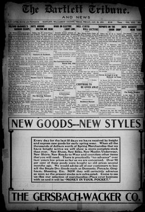 The Bartlett Tribune and News (Bartlett, Tex.), Vol. 30, No. 33, Ed. 1, Friday, January 28, 1916