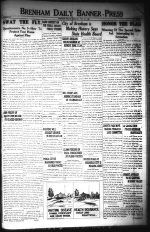 Brenham Daily Banner-Press (Brenham, Tex.), Vol. 40, No. 65, Ed. 1 Tuesday, June 12, 1923