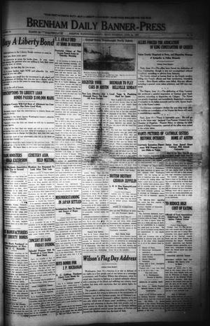Brenham Daily Banner-Press (Brenham, Tex.), Vol. 34, No. 65, Ed. 1 Thursday, June 14, 1917