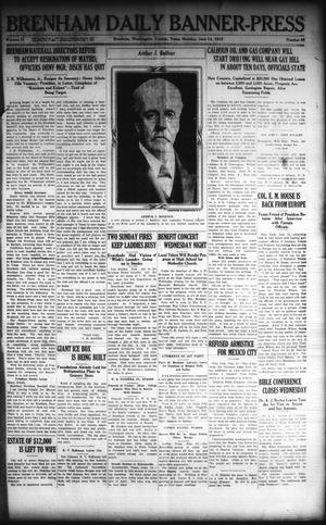 Brenham Daily Banner-Press (Brenham, Tex.), Vol. 32, No. 66, Ed. 1 Monday, June 14, 1915