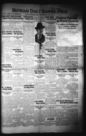 Primary view of Brenham Daily Banner-Press (Brenham, Tex.), Vol. 33, No. 282, Ed. 1 Wednesday, February 28, 1917