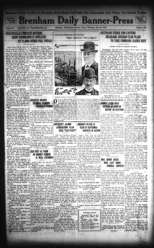 Brenham Daily Banner-Press (Brenham, Tex.), Vol. 31, No. 106, Ed. 1 Thursday, July 30, 1914