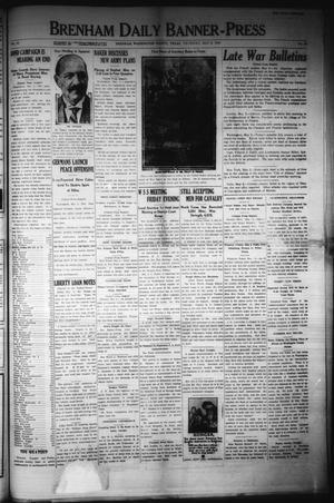 Brenham Daily Banner-Press (Brenham, Tex.), Vol. 35, No. 30, Ed. 1 Thursday, May 2, 1918