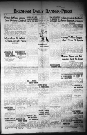 Brenham Daily Banner-Press (Brenham, Tex.), Vol. 35, No. 301, Ed. 1 Thursday, March 20, 1919