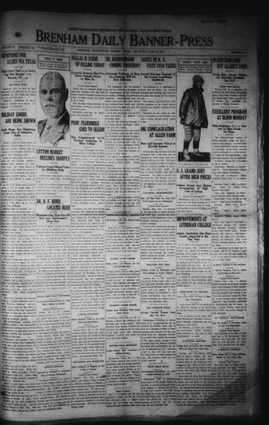 Brenham Daily Banner-Press (Brenham, Tex.), Vol. 33, No. 216, Ed. 1 Saturday, December 9, 1916