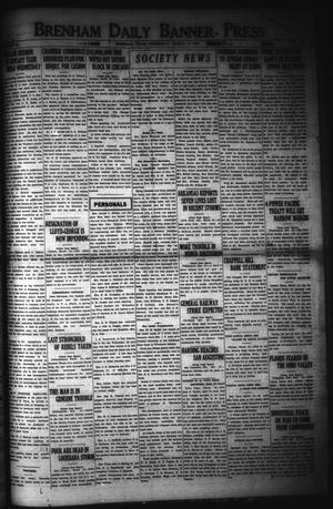 Brenham Daily Banner-Press (Brenham, Tex.), Vol. 38, No. 296, Ed. 1 Wednesday, March 15, 1922