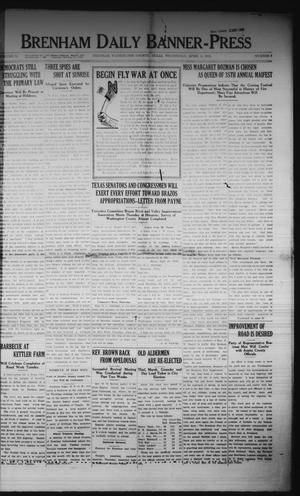 Brenham Daily Banner-Press (Brenham, Tex.), Vol. 33, No. 9, Ed. 1 Wednesday, April 5, 1916