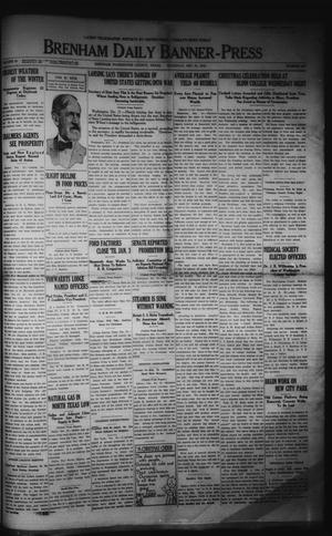 Brenham Daily Banner-Press (Brenham, Tex.), Vol. 33, No. 226, Ed. 1 Thursday, December 21, 1916