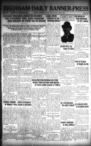 Brenham Daily Banner-Press (Brenham, Tex.), Vol. 32, No. 96, Ed. 1 Tuesday, July 20, 1915