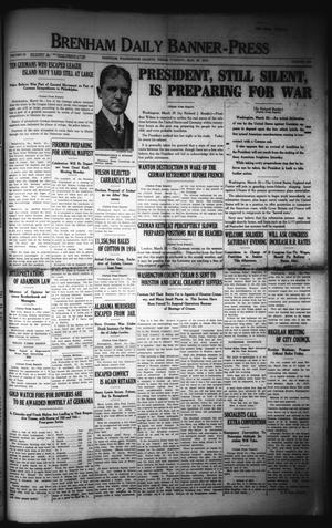 Brenham Daily Banner-Press (Brenham, Tex.), Vol. 33, No. 299, Ed. 1 Tuesday, March 20, 1917