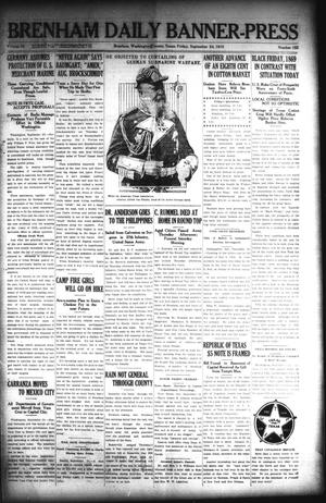 Brenham Daily Banner-Press (Brenham, Tex.), Vol. 32, No. 153, Ed. 1 Friday, September 24, 1915