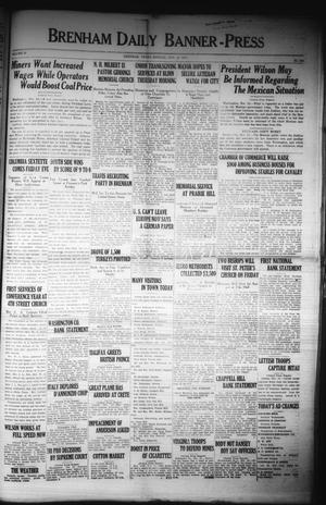 Brenham Daily Banner-Press (Brenham, Tex.), Vol. 36, No. 202, Ed. 1 Monday, November 24, 1919