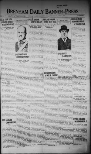 Brenham Daily Banner-Press (Brenham, Tex.), Vol. 32, No. 289, Ed. 1 Wednesday, March 8, 1916