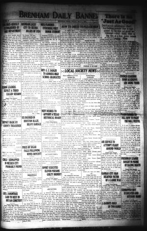 Brenham Daily Banner-Press (Brenham, Tex.), Vol. 40, No. 32, Ed. 1 Friday, May 4, 1923