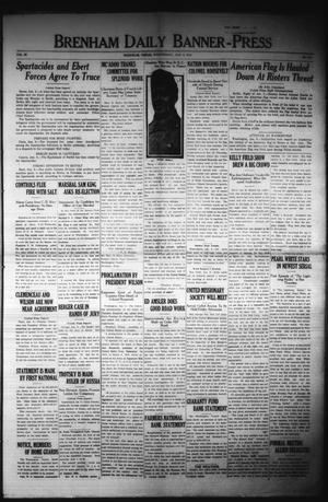 Brenham Daily Banner-Press (Brenham, Tex.), Vol. 35, No. 241, Ed. 1 Wednesday, January 8, 1919