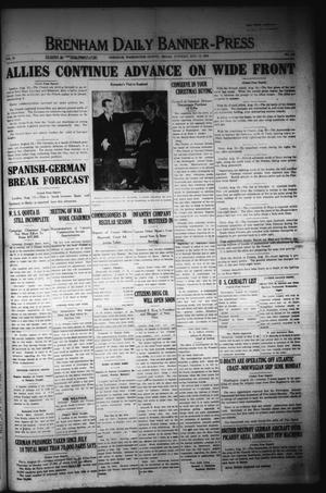 Brenham Daily Banner-Press (Brenham, Tex.), Vol. 35, No. 118, Ed. 1 Tuesday, August 13, 1918