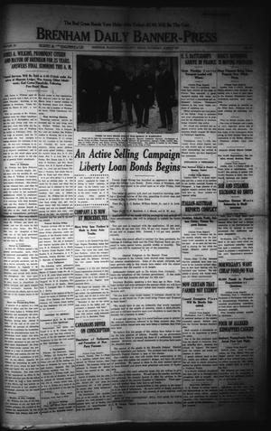 Brenham Daily Banner-Press (Brenham, Tex.), Vol. 34, No. 60, Ed. 1 Thursday, June 7, 1917