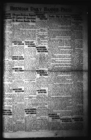 Brenham Daily Banner-Press (Brenham, Tex.), Vol. 39, No. 81, Ed. 1 Thursday, June 29, 1922