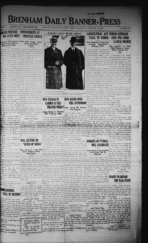 Brenham Daily Banner-Press (Brenham, Tex.), Vol. 32, No. 272, Ed. 1 Wednesday, February 16, 1916