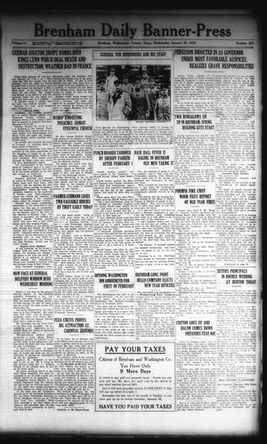 Brenham Daily Banner-Press (Brenham, Tex.), Vol. 31, No. 251, Ed. 1 Wednesday, January 20, 1915