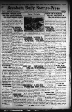 Brenham Daily Banner-Press (Brenham, Tex.), Vol. 31, No. 289, Ed. 1 Monday, March 8, 1915