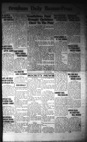 Brenham Daily Banner-Press (Brenham, Tex.), Vol. 39, No. 235, Ed. 1 Tuesday, January 2, 1923