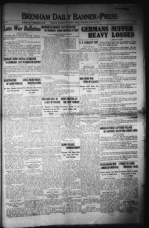 Brenham Daily Banner-Press (Brenham, Tex.), Vol. 35, No. 53, Ed. 1 Wednesday, May 29, 1918