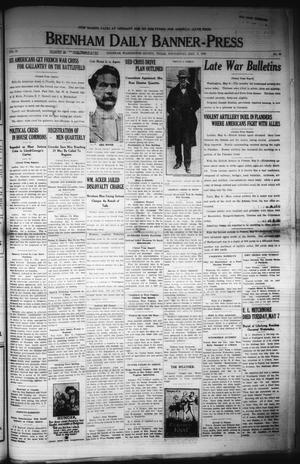 Brenham Daily Banner-Press (Brenham, Tex.), Vol. 35, No. 35, Ed. 1 Wednesday, May 8, 1918