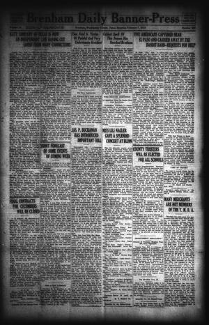 Brenham Daily Banner-Press (Brenham, Tex.), Vol. 30, No. 267, Ed. 1 Saturday, February 7, 1914