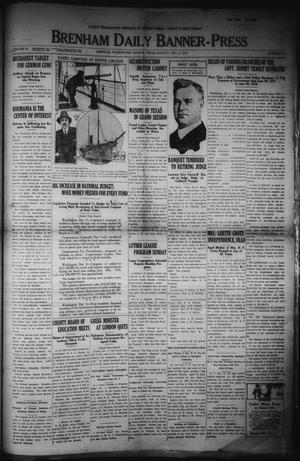 Brenham Daily Banner-Press (Brenham, Tex.), Vol. 33, No. 211, Ed. 1 Monday, December 4, 1916