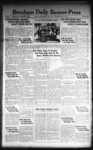 Brenham Daily Banner-Press (Brenham, Tex.), Vol. 31, No. 252, Ed. 1 Thursday, January 21, 1915