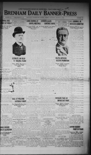 Primary view of object titled 'Brenham Daily Banner-Press (Brenham, Tex.), Vol. 33, No. 115, Ed. 1 Thursday, August 10, 1916'.