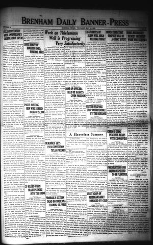 Brenham Daily Banner-Press (Brenham, Tex.), Vol. 40, No. 37, Ed. 1 Thursday, May 10, 1923