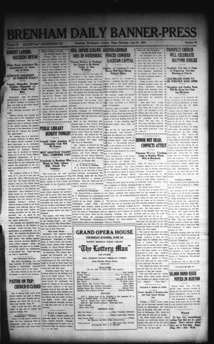 Brenham Daily Banner-Press (Brenham, Tex.), Vol. 32, No. 75, Ed. 1 Thursday, June 24, 1915