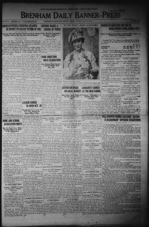 Brenham Daily Banner-Press (Brenham, Tex.), Vol. 33, No. 166, Ed. 1 Tuesday, October 10, 1916