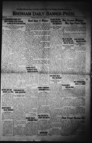 Brenham Daily Banner-Press (Brenham, Tex.), Vol. 36, No. 72, Ed. 1 Friday, June 20, 1919