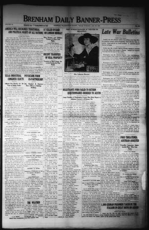Brenham Daily Banner-Press (Brenham, Tex.), Vol. 34, No. 259, Ed. 1 Tuesday, January 29, 1918