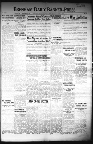 Brenham Daily Banner-Press (Brenham, Tex.), Vol. 34, No. 165, Ed. 1 Monday, October 8, 1917