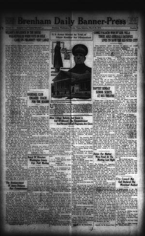 Brenham Daily Banner-Press (Brenham, Tex.), Vol. 31, No. 2, Ed. 1 Saturday, March 28, 1914