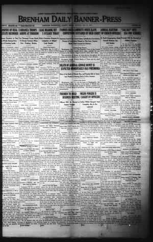 Primary view of object titled 'Brenham Daily Banner-Press (Brenham, Tex.), Vol. 33, No. 245, Ed. 1 Monday, January 15, 1917'.