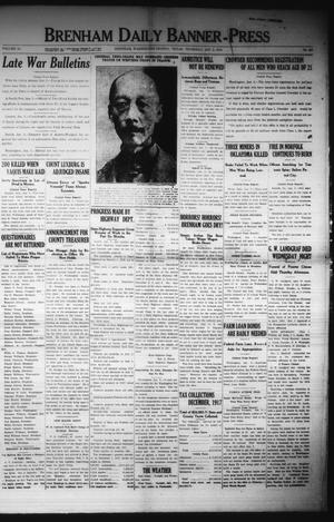 Brenham Daily Banner-Press (Brenham, Tex.), Vol. 34, No. 237, Ed. 1 Thursday, January 3, 1918