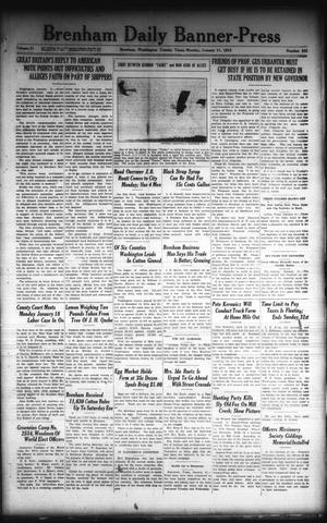 Brenham Daily Banner-Press (Brenham, Tex.), Vol. 31, No. 243, Ed. 1 Monday, January 11, 1915