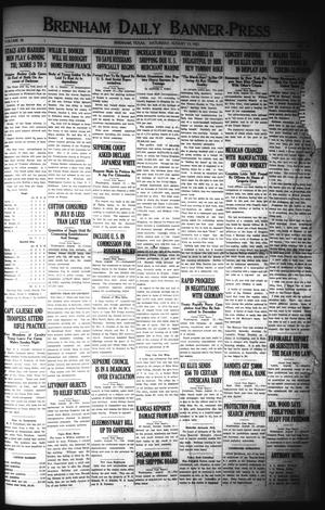 Brenham Daily Banner-Press (Brenham, Tex.), Vol. 38, No. 118, Ed. 1 Saturday, August 13, 1921