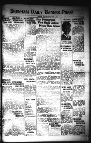 Brenham Daily Banner-Press (Brenham, Tex.), Vol. 40, No. 160, Ed. 1 Wednesday, October 3, 1923