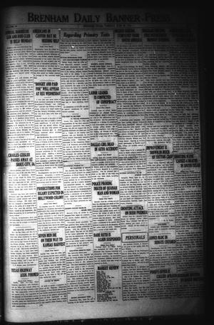 Brenham Daily Banner-Press (Brenham, Tex.), Vol. 39, No. 73, Ed. 1 Tuesday, June 20, 1922