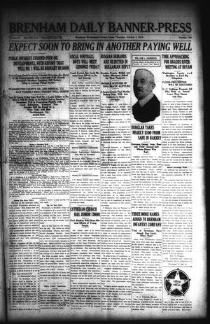 Brenham Daily Banner-Press (Brenham, Tex.), Vol. 32, No. 164, Ed. 1 Thursday, October 7, 1915