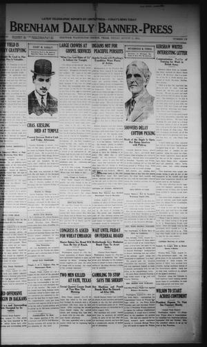 Brenham Daily Banner-Press (Brenham, Tex.), Vol. 33, No. 116, Ed. 1 Friday, August 11, 1916