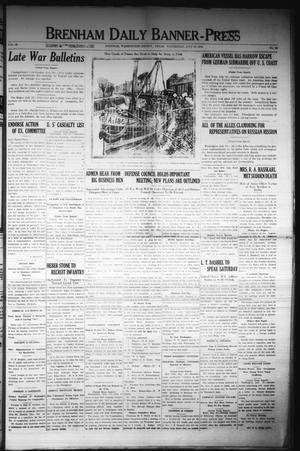 Brenham Daily Banner-Press (Brenham, Tex.), Vol. 35, No. 88, Ed. 1 Wednesday, July 10, 1918