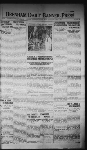 Brenham Daily Banner-Press (Brenham, Tex.), Vol. 32, No. 283, Ed. 1 Wednesday, March 1, 1916