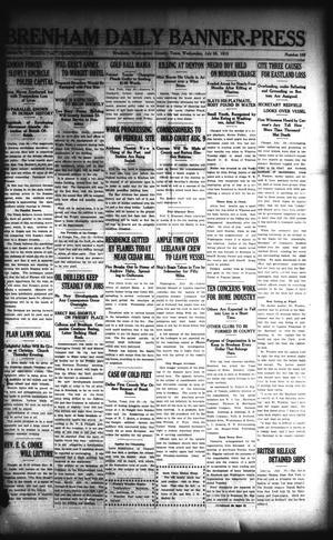 Brenham Daily Banner-Press (Brenham, Tex.), Vol. 32, No. 103, Ed. 1 Wednesday, July 28, 1915